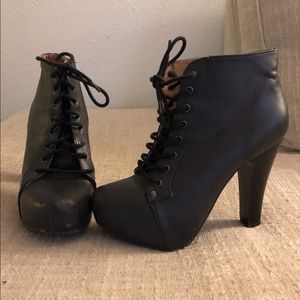 Leather Booties